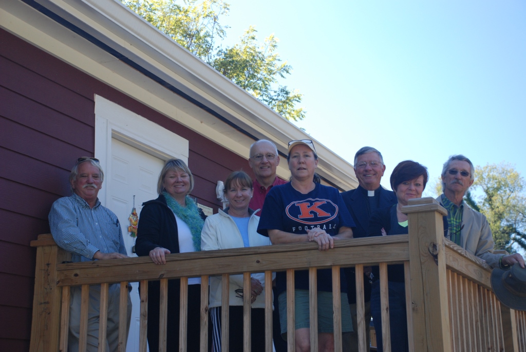 Habitat Board Members and Owner at Dedication